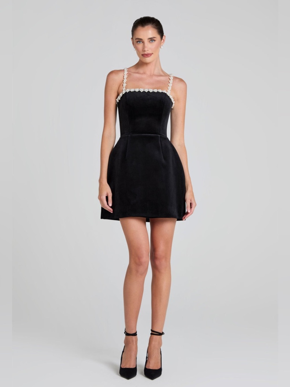 EM VELVET BLACK DRESS